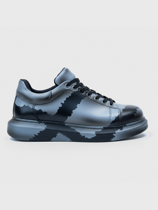 Lisboa para hombre gris y negro