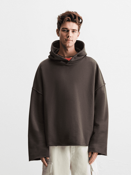 Sudadera con capucha oversized boxy