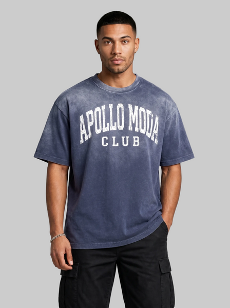 Club Washed Gradient Oversized Tee