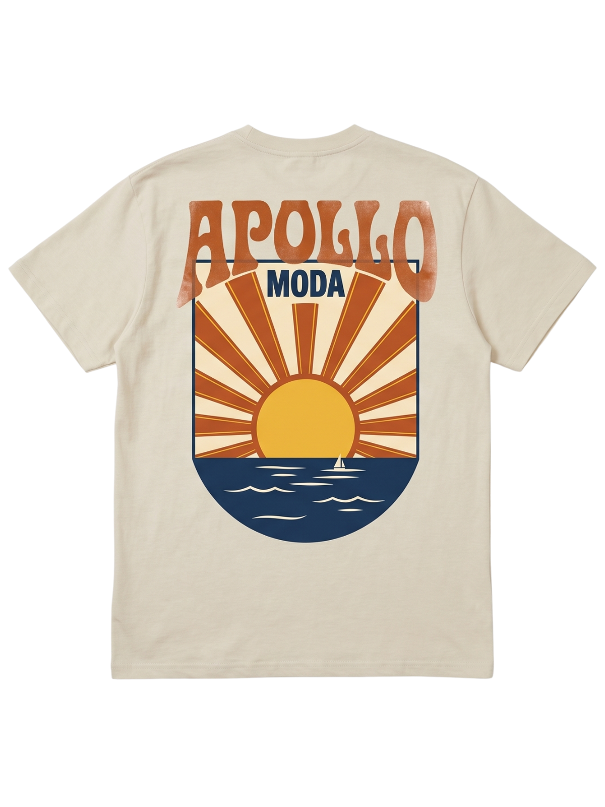 Camiseta gráfica pesada Horizon extragrande