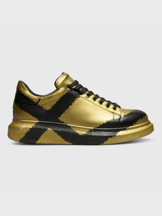 Lisboa para mujer dorado y negro