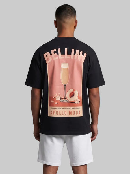 Camiseta gráfica pesada Bellini extragrande